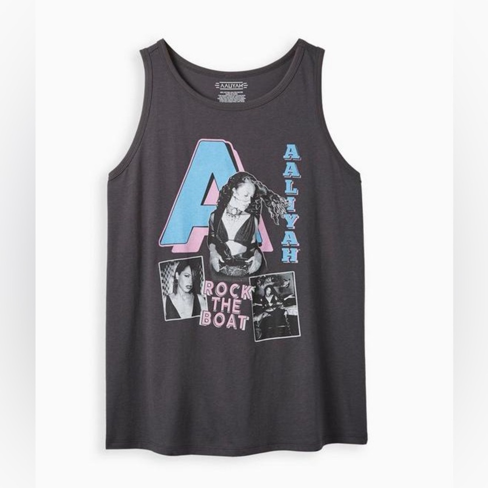 NWT Torrid Aaliyah “Rock the Boat” Tank Top